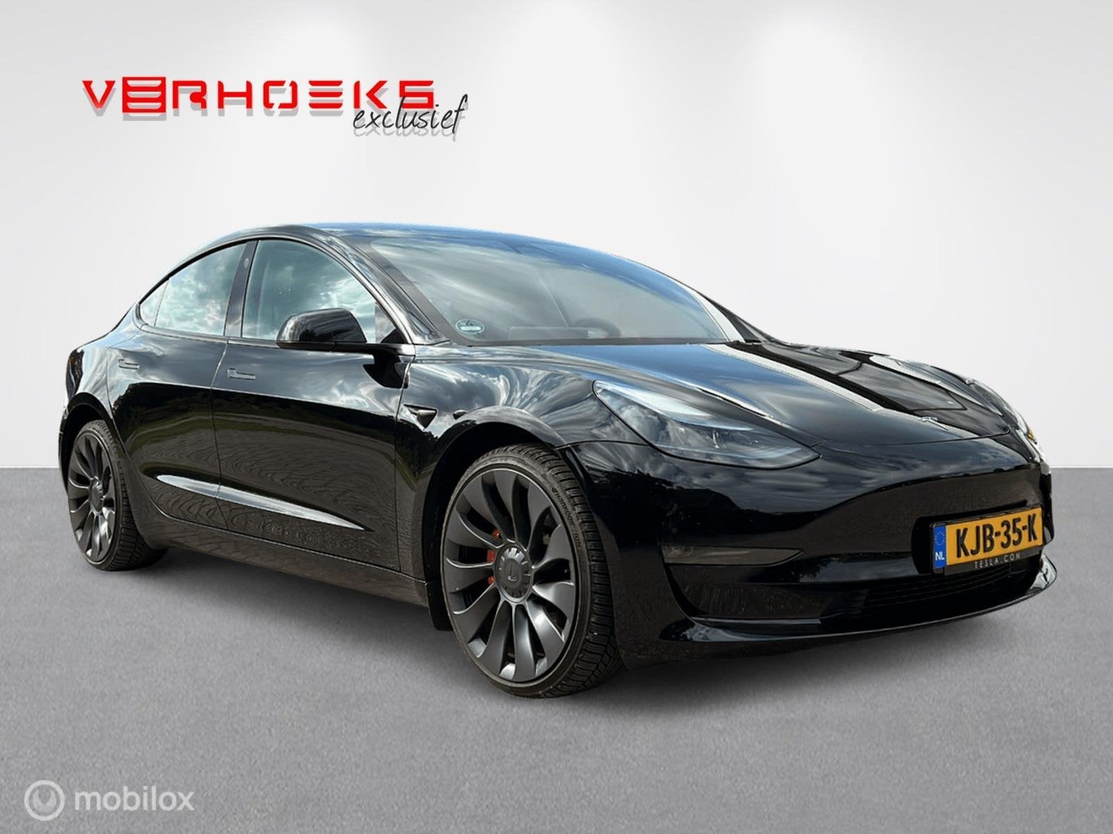 Tesla Model 3 Performance AWD 75 kWh, Automaat, Gebruikt, Zwart, 547 km
