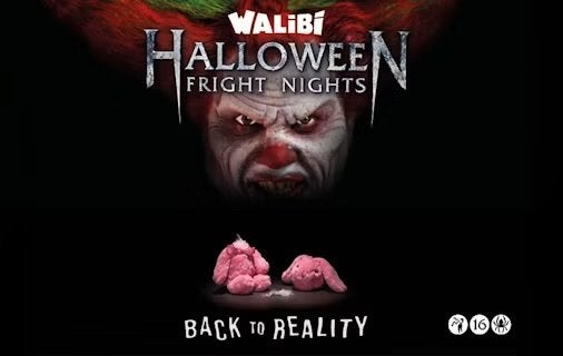 1x walibi fright nights zo 4 okt, Eén persoon, Ticket of Toegangskaart