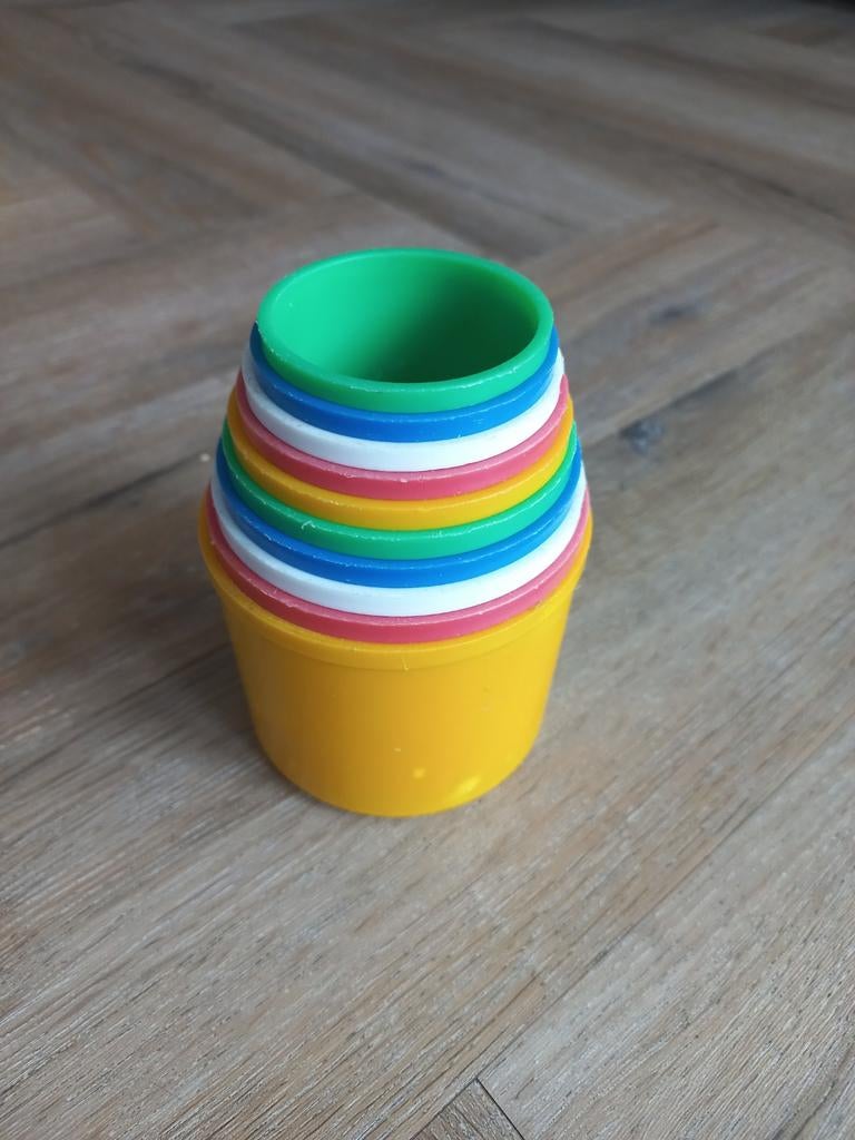 Mothercare Stapelbekers Regenboog - Educatief Speelgoed, Kinderen en Baby's, Ophalen of Verzenden, Gebruikt, Jongen of Meisje