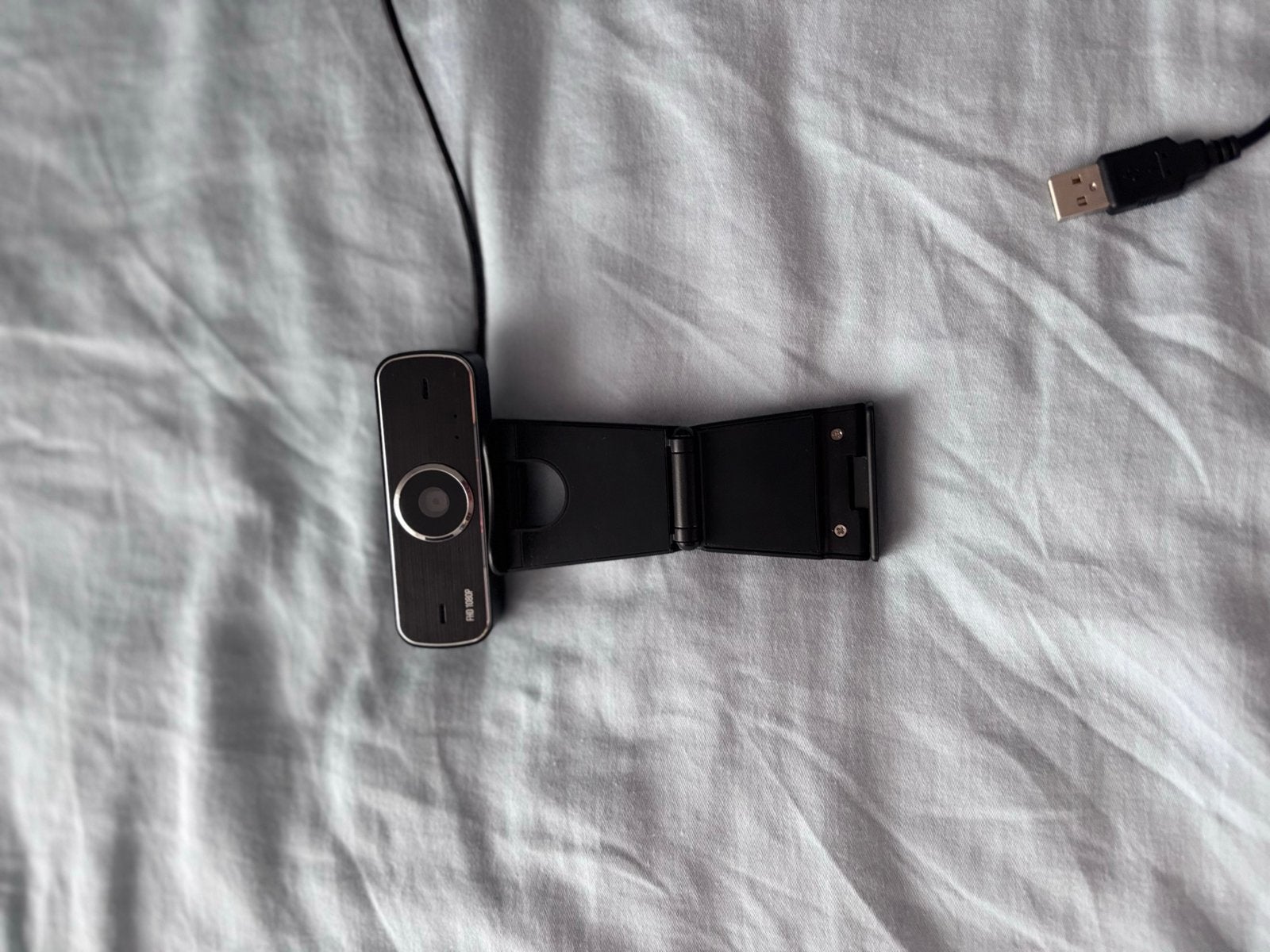 Redragon FHD 1080P Webcam met Microfoon, Ophalen, Zo goed als nieuw, Windows, Monitorclip