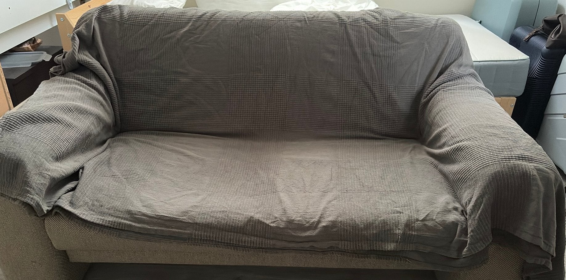 Bank/Couch, Gebruikt, Minder dan 75 cm, Tweepersoons, Ophalen of Verzenden