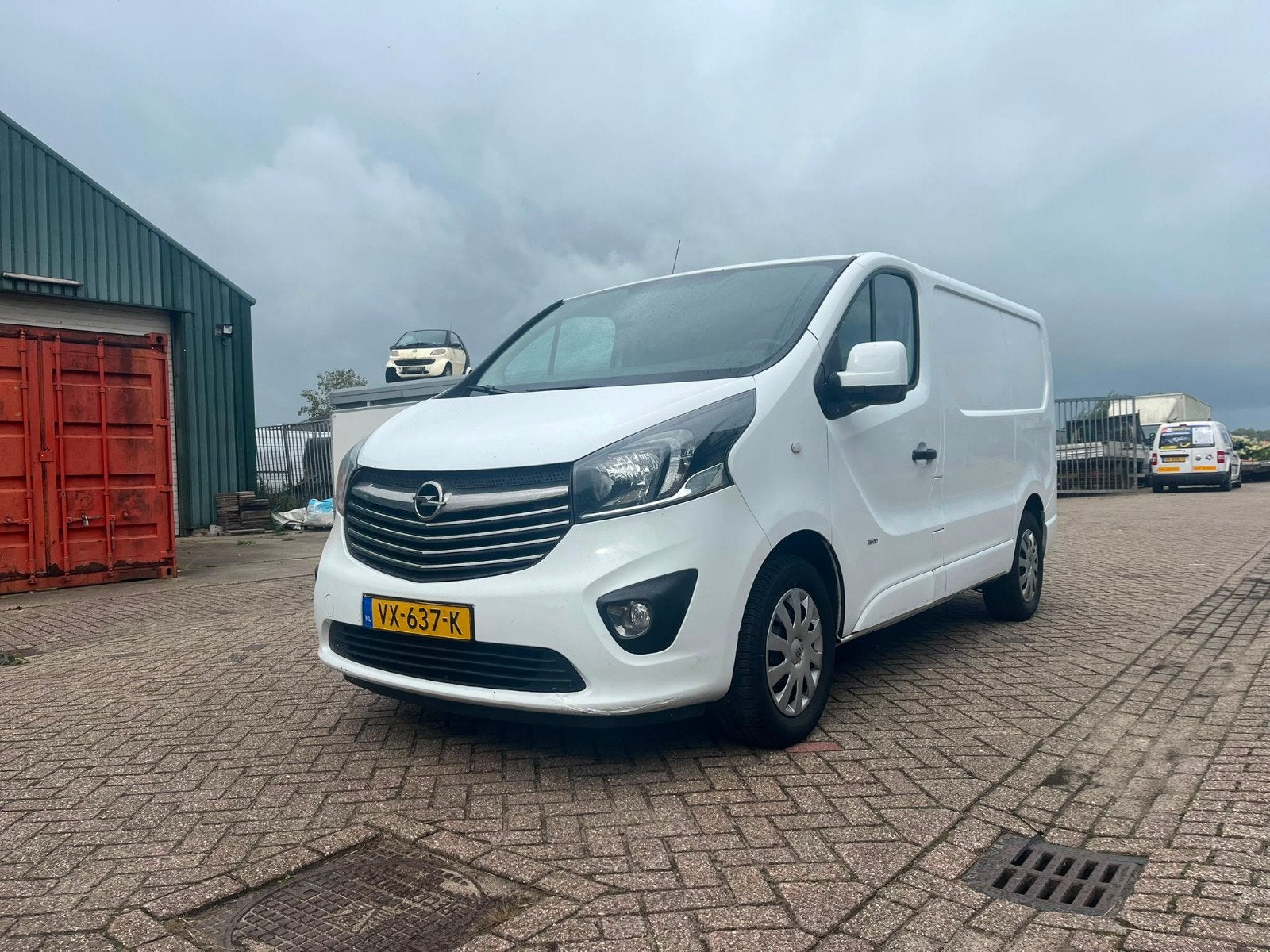 Opel Vivaro 1.6 D 2016, Auto's, 4 cilinders, Wit, Bedrijf, 1598 cc