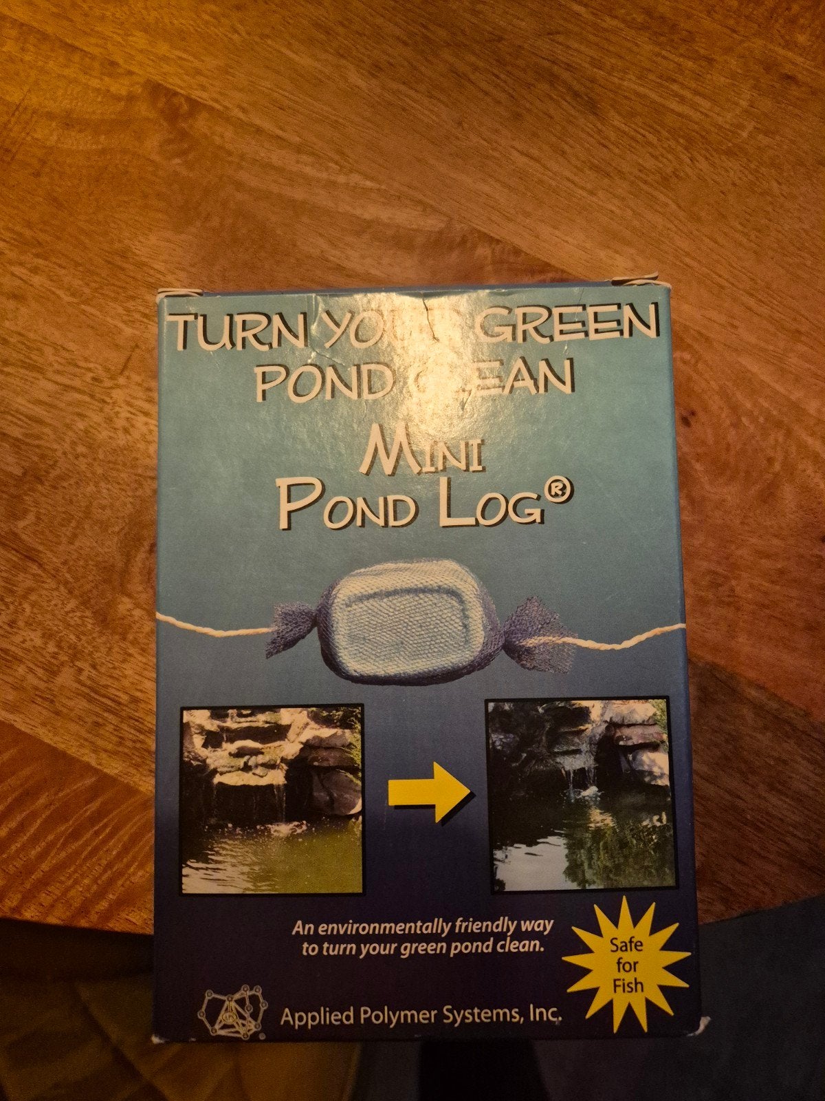 Mini Pond Log - Groene vijver schoonmaken, Ophalen of Verzenden, Nieuw, Overige typen