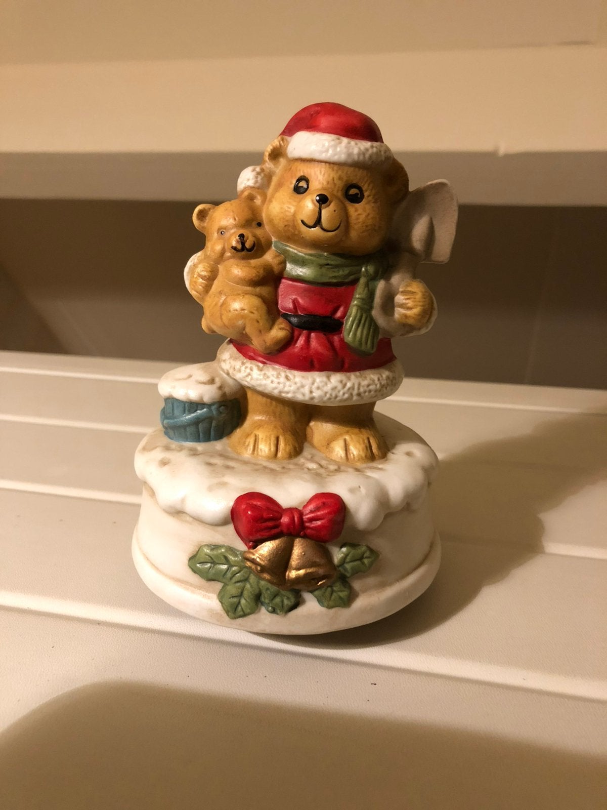 NIEUW! Muziek doos beer kerst “ jingle bell’s”, Diversen, Kerst, Ophalen of Verzenden, Nieuw