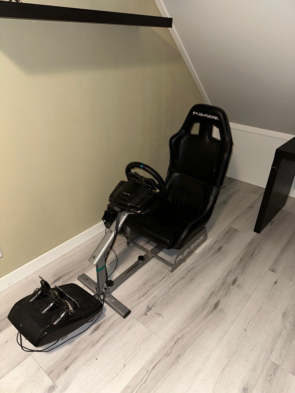 Playseat en Logitech G29 met pedalen en shifter, Ophalen, Gebruikt, Playseat of Racestoel