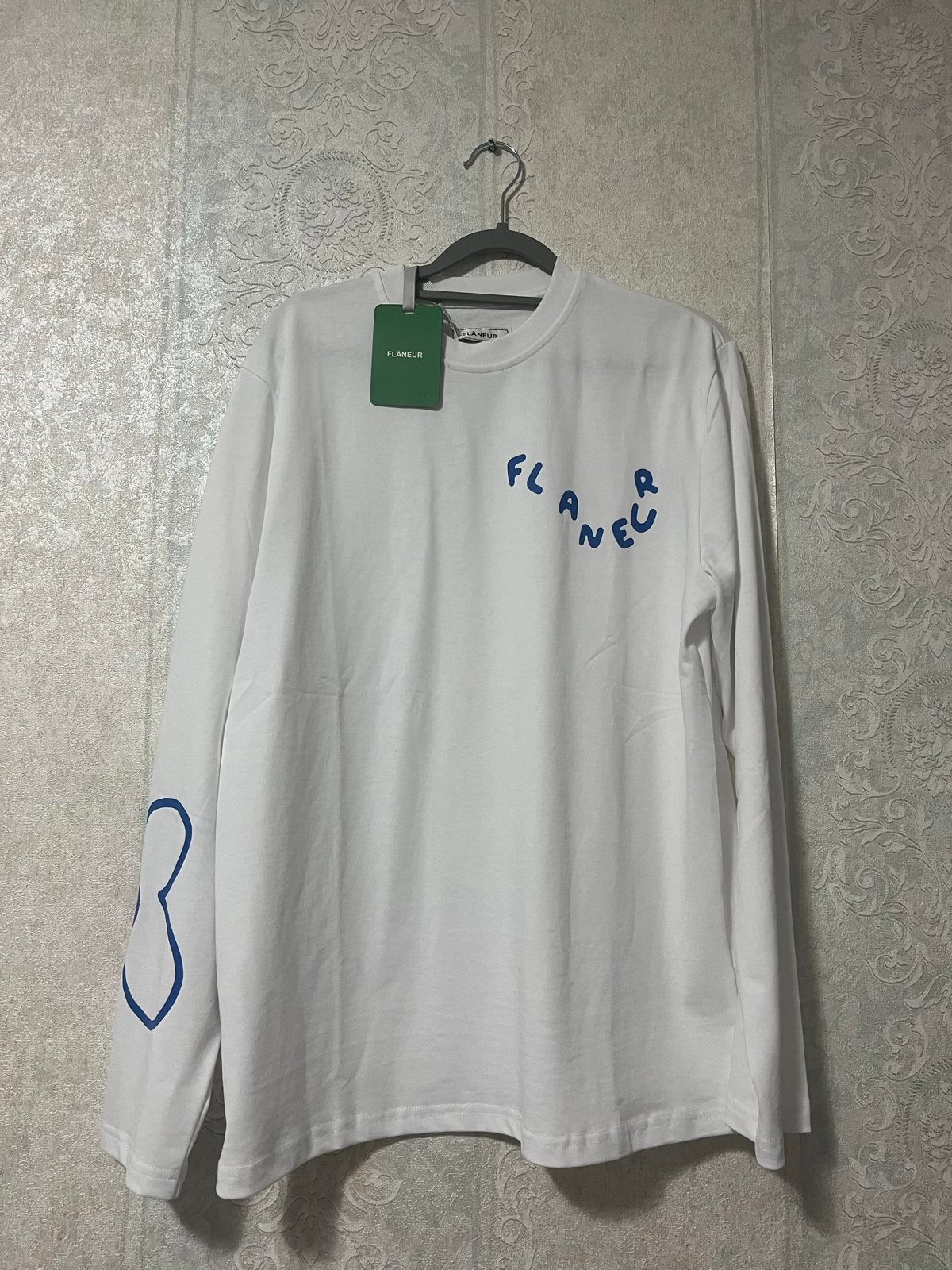 Flaneur longsleeve maat M nieuw met prijskaartje, Kleding | Heren, Ophalen of Verzenden, Nieuw, Maat 48/50 (M), Wit