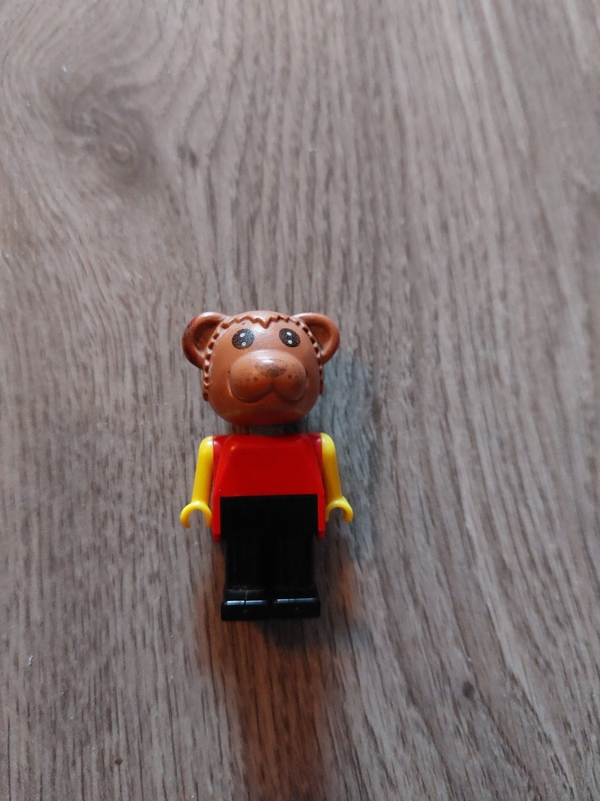 Lego Fabuland Minifiguur Beer - Hoofd en armen afneembaar, Ophalen, Gebruikt, Minifiguur, Duplo