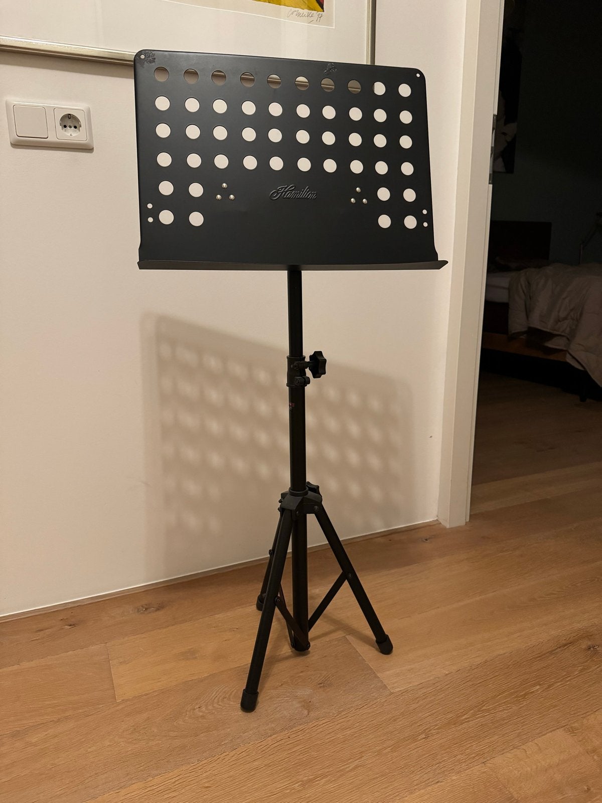 Zo goed als nieuwe muziekstandaard compleet, Ophalen of Verzenden, Zo goed als nieuw, Muziekstandaard