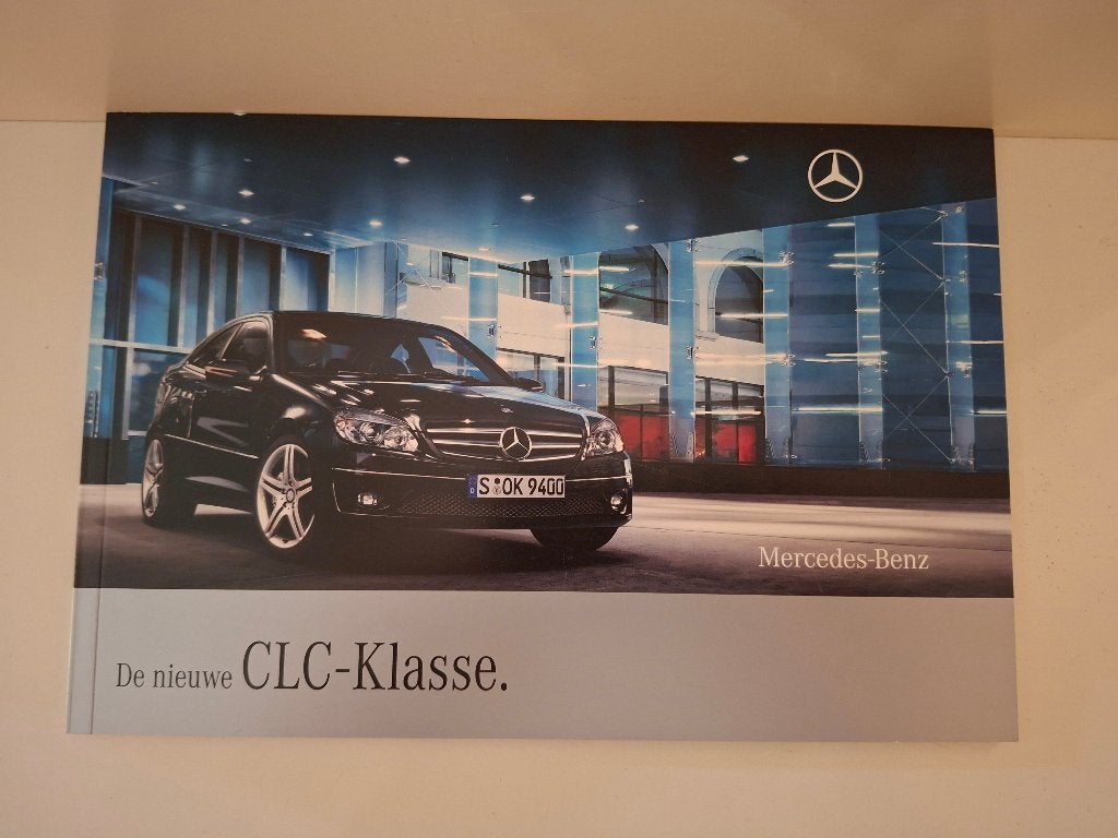 Mercedes Benz CLC Klasse -  2008  -  verkoopbrochure, Ophalen of Verzenden, Zo goed als nieuw, Mercedes