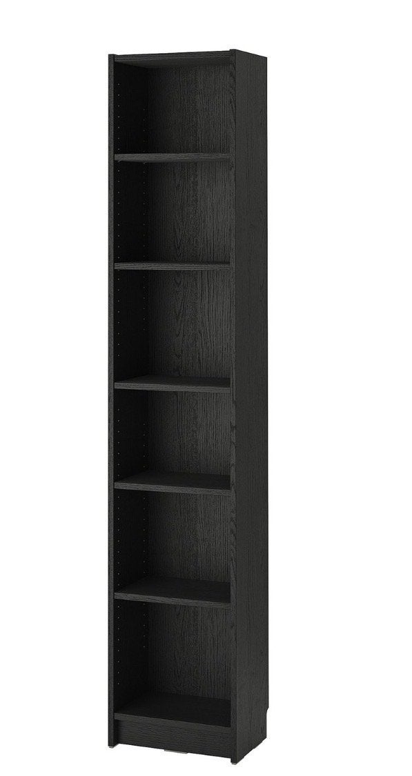 Ikea Billy Boekenkast Zwart, Ophalen, Met plank(en), Minder dan 50 cm, Gebruikt