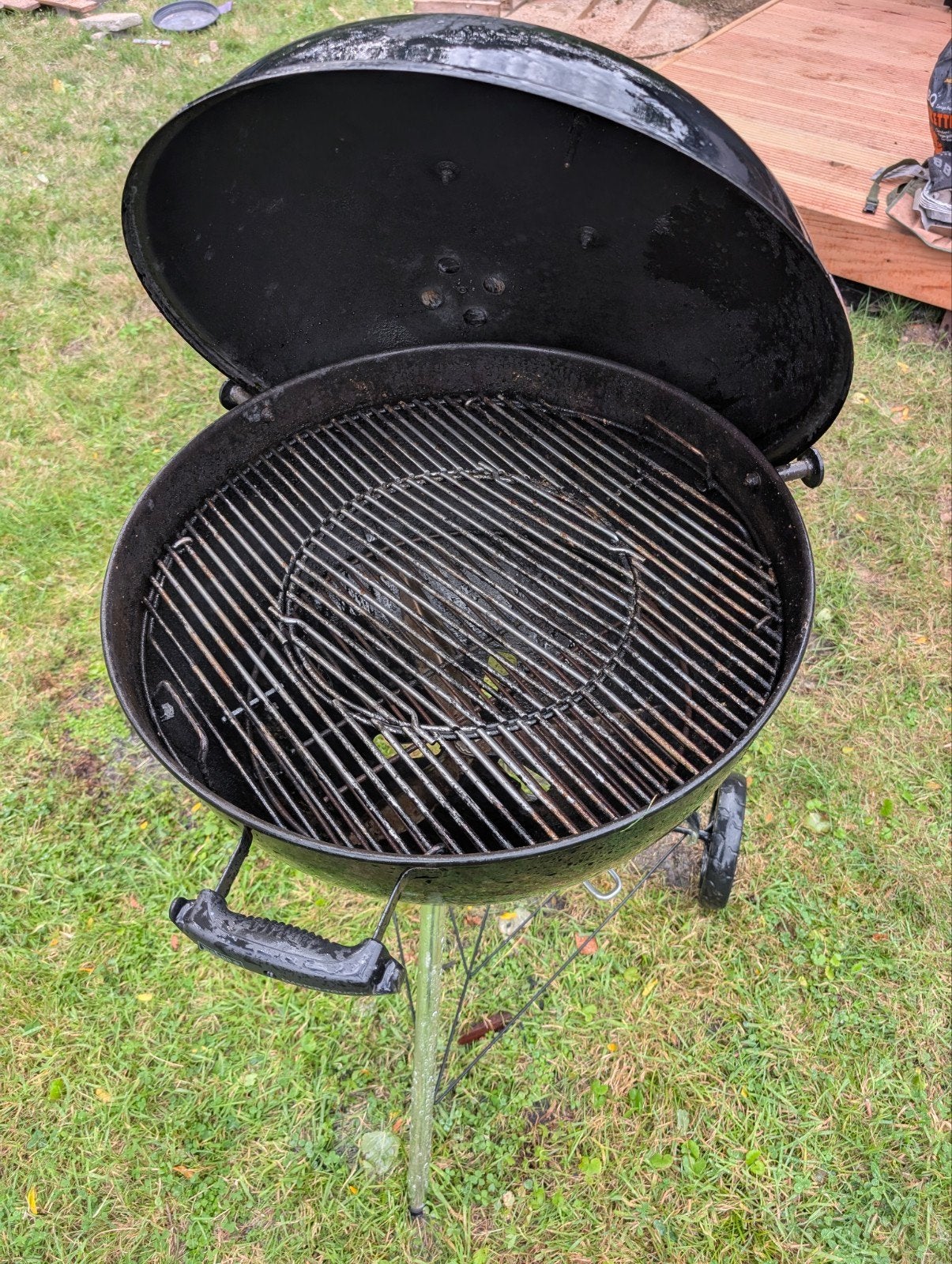 Weber Master Touch GBS E-5755 BBQ, Ophalen of Verzenden, Zo goed als nieuw, Weber, Met accessoires