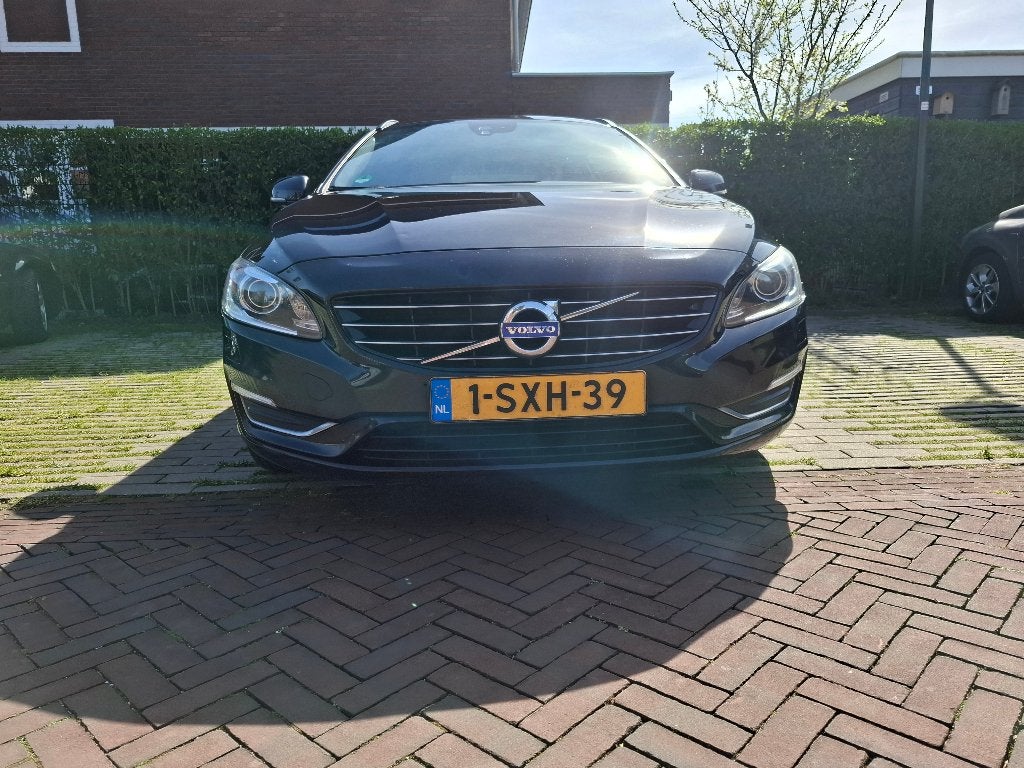 Volvo V60 D6 Polestar 300 PK Plug-in Hybrid 2013 Zwart, Auto's, Automaat, 1849 kg, 1800 kg, Zwart