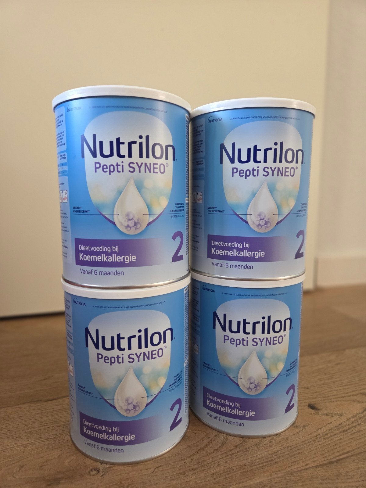 Pepti Syneo 2 kunstvoeding koemelkallergie - 4 stuks, Kinderen en Baby's, Babyvoeding en Toebehoren, Ophalen, Nieuw, Overige typen