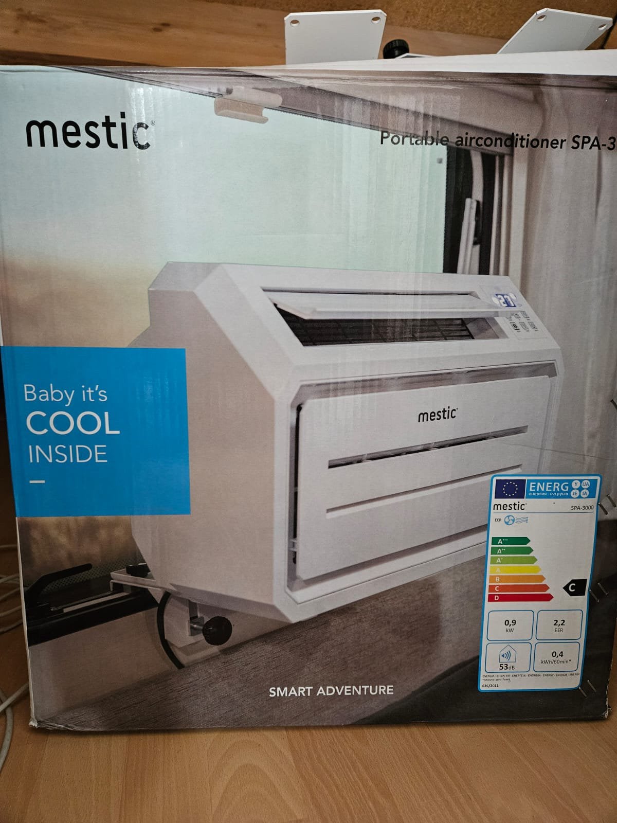 Camper/caravan airconditioning, Ophalen, Minder dan 60 m³, 3 snelheden of meer, Zo goed als nieuw