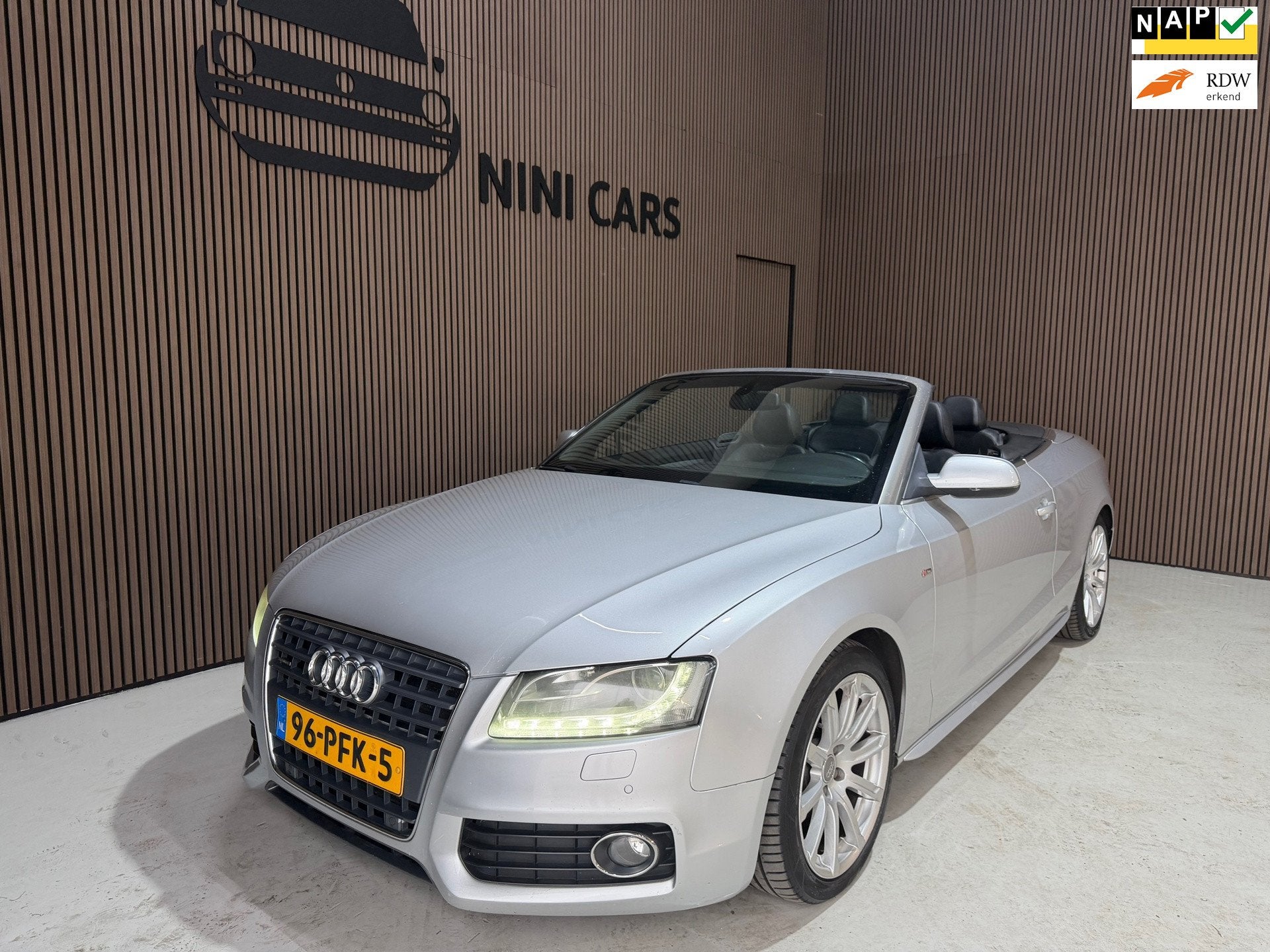 Audi A5 Cabriolet 2.0 TFSI quattro Pro Line S Leer/Led/Xonon, Euro 5, Gebruikt, 4 cilinders, 4 stoelen