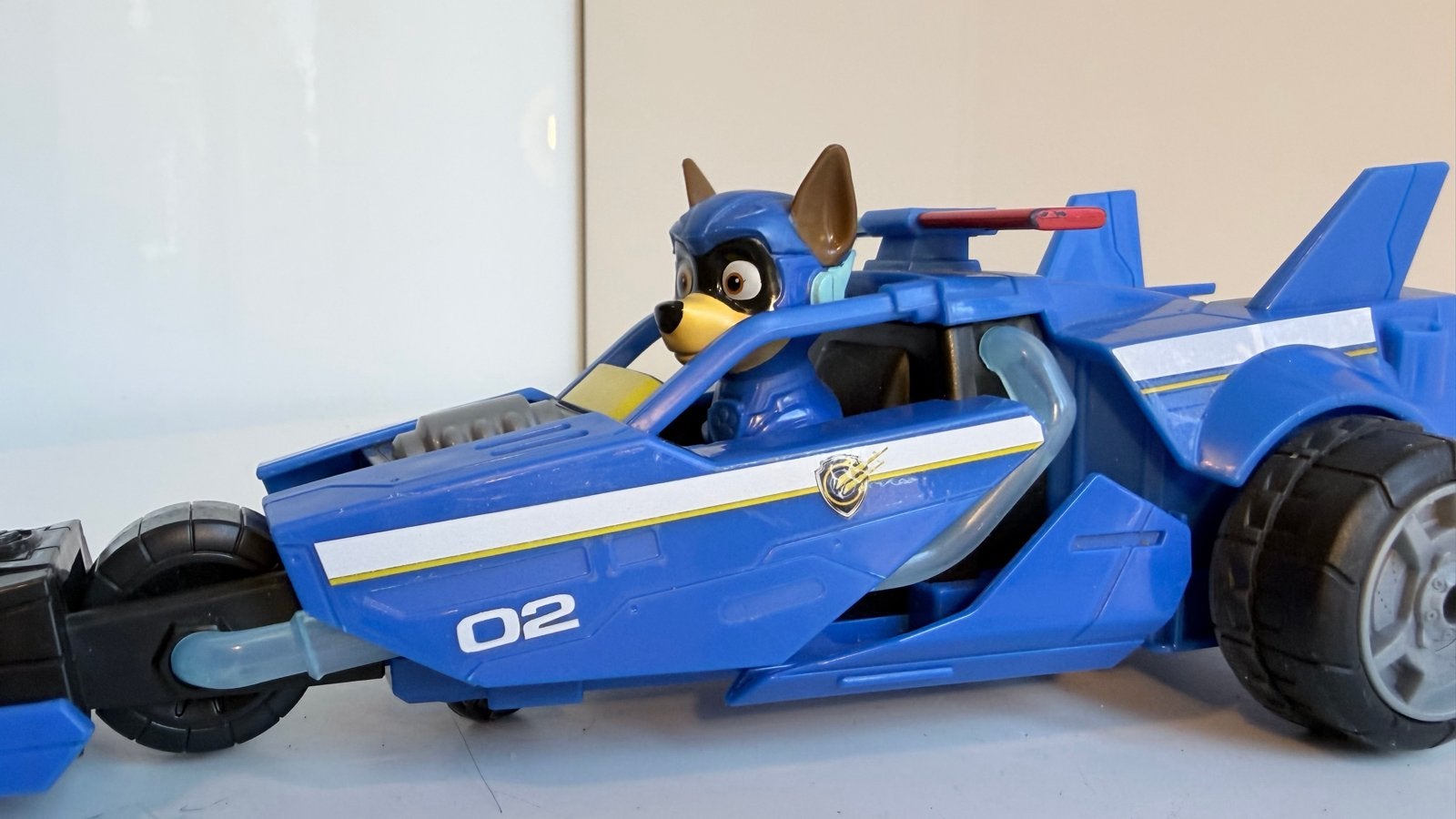 Paw Patrol Chase Raceauto Speelgoed, Ophalen of Verzenden, Gebruikt