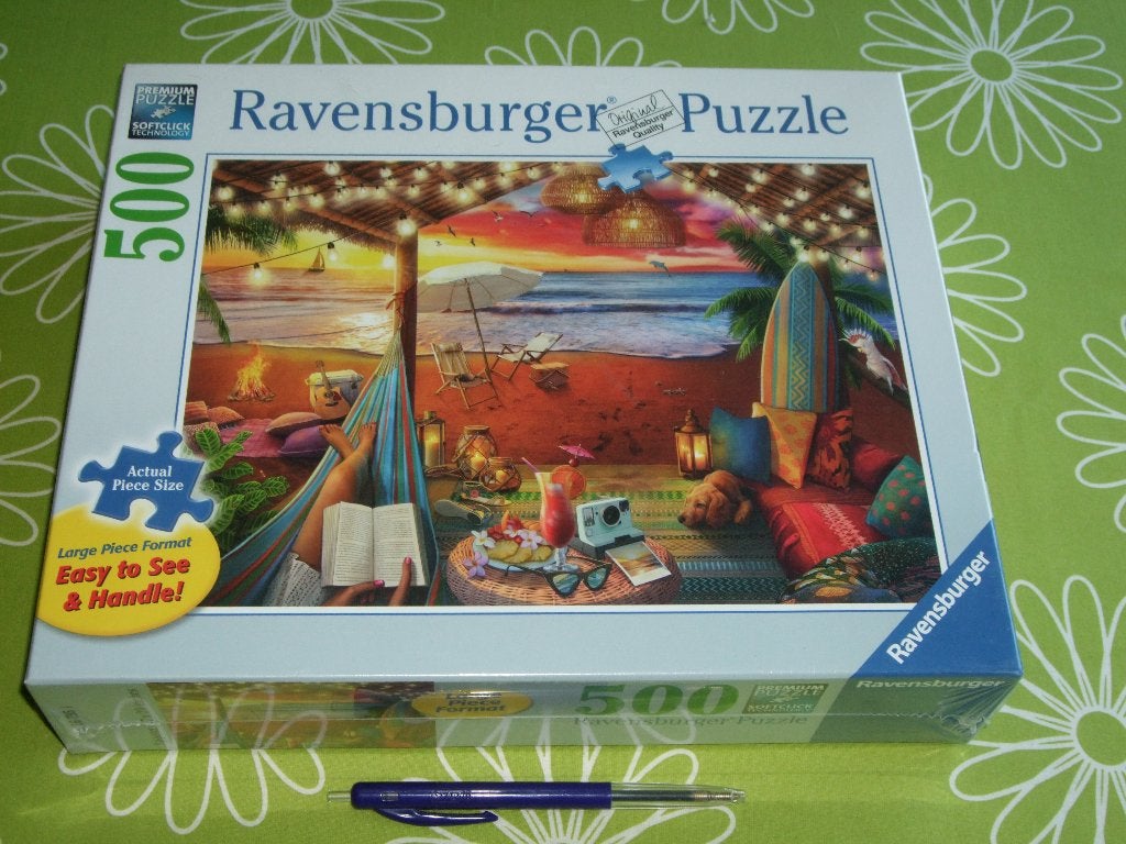 Nieuw in seal: Gezellige Cabana - Ravensburger 500 XL st, Ophalen of Verzenden, 500 t/m 1500 stukjes, Nieuw, Legpuzzel