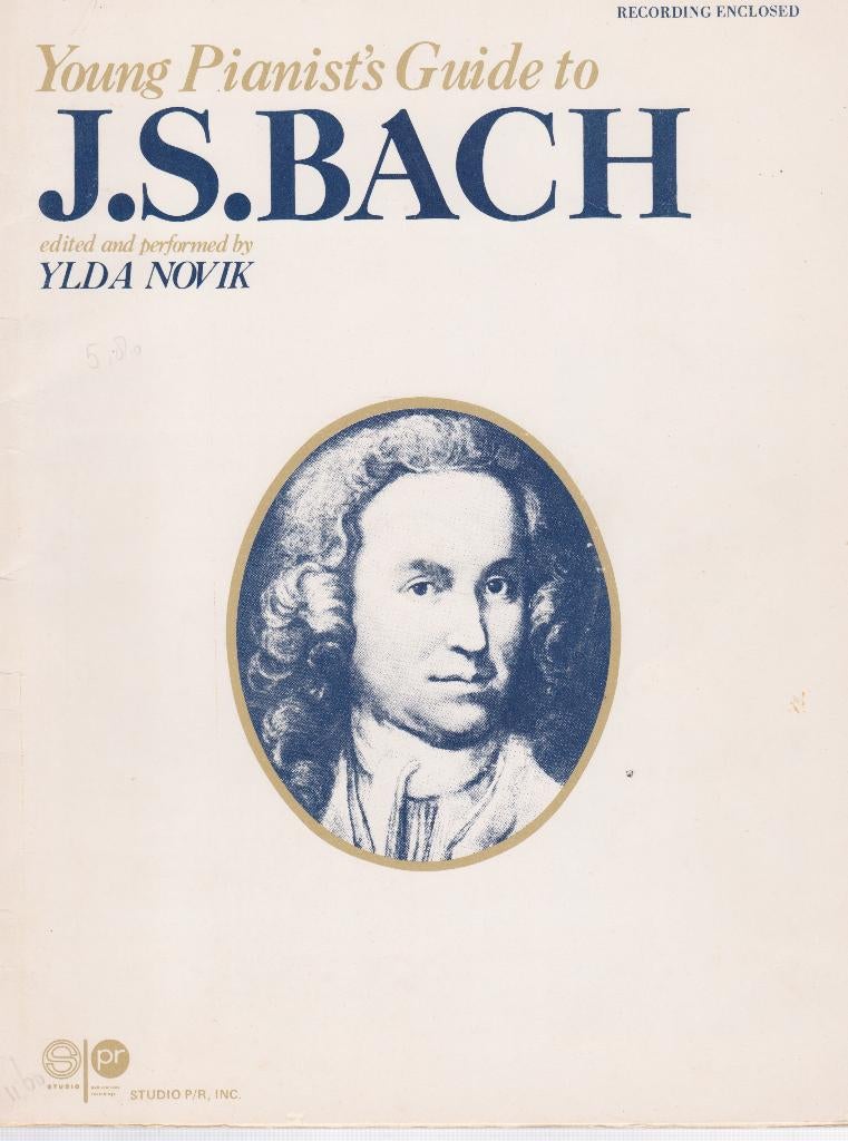 Ylda Novik - Young Pianist's Guido to J.S.BACH, Muziek en Instrumenten, Bladmuziek, Ophalen of Verzenden, Gebruikt, Artiest of Componist