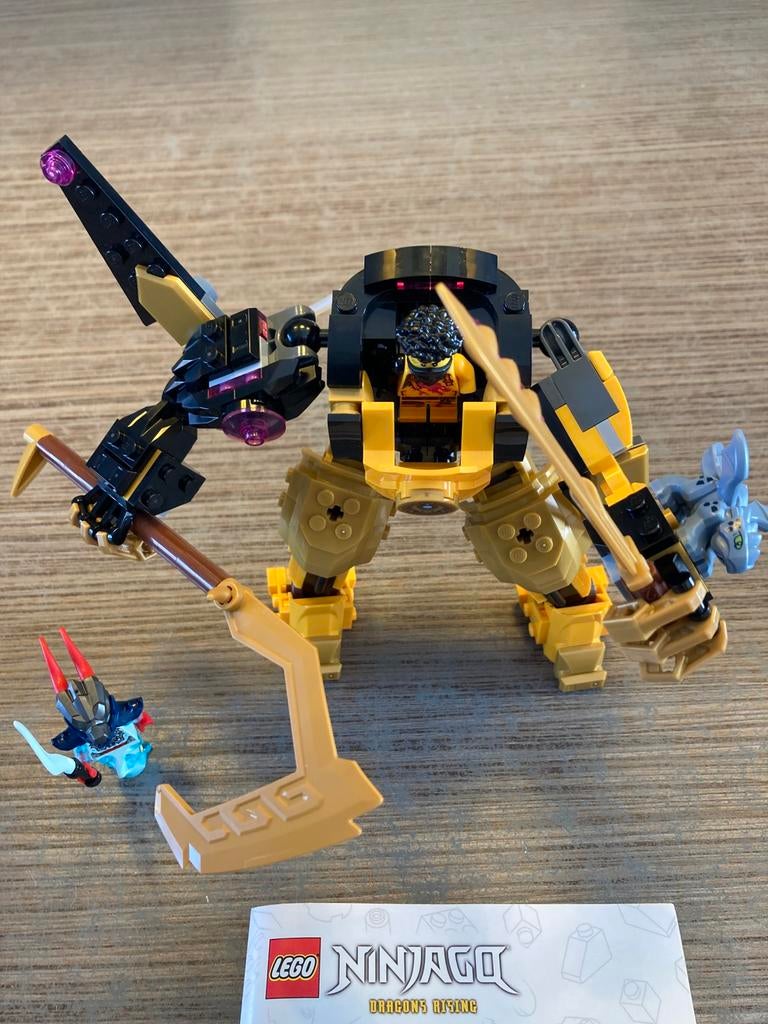 LEGO NINJAGO Arins Spinjitzu Strijdmecha Speelgoed - 71839, Ophalen, Zo goed als nieuw, Complete set, Lego