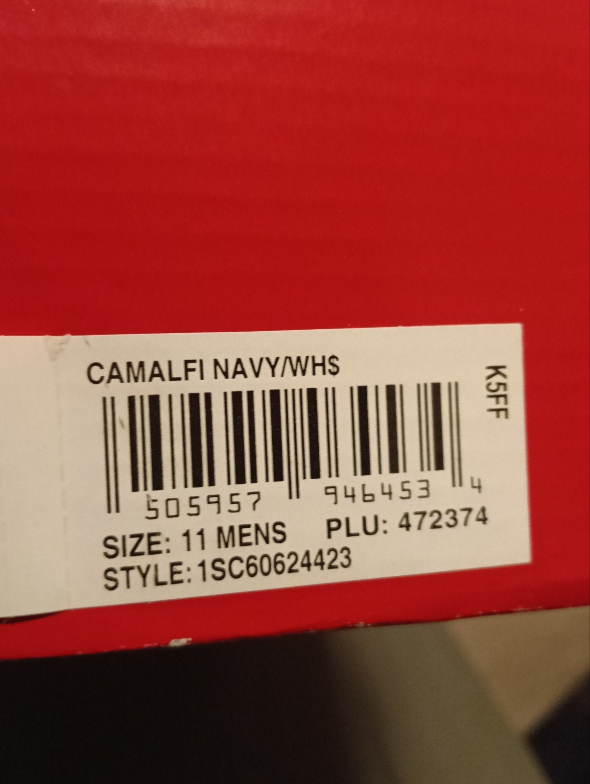 Fila Camalfi Navy/WHS Sneakers - Maat 45, Blauw, Nieuw, Ophalen of Verzenden, Sneakers of Gympen