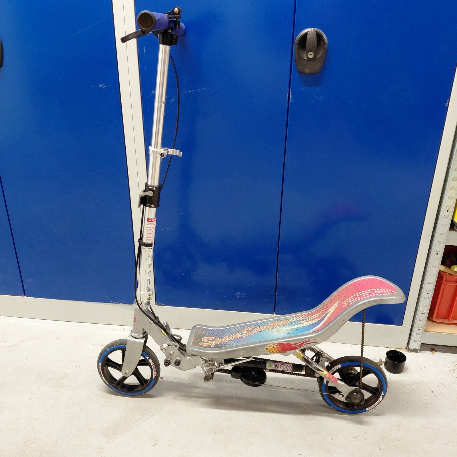 Space Scooter x580 zgan, Ophalen