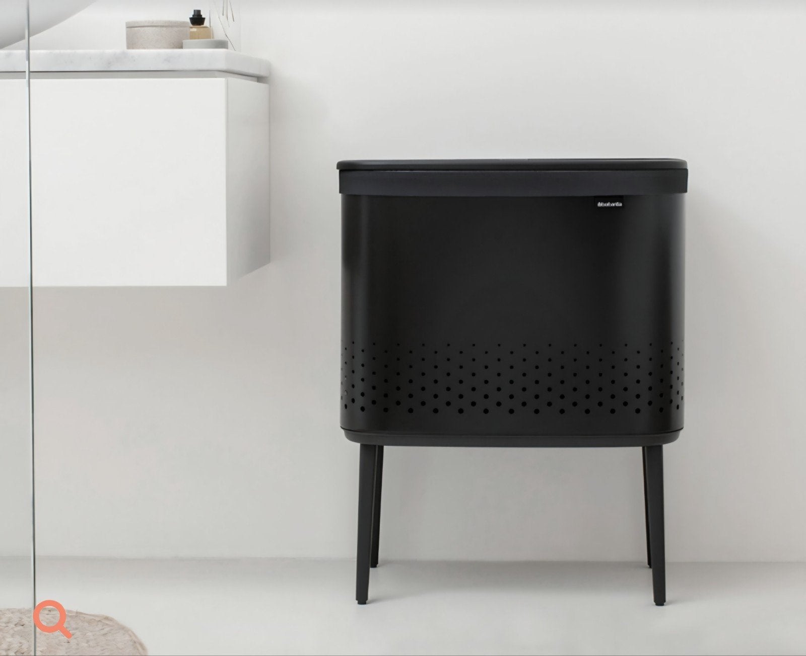 Brabantia Bo Laundry Bin/wasmand 60L - Nieuw in doos!, Huis en Inrichting, Ophalen of Verzenden, Nieuw, Zwart