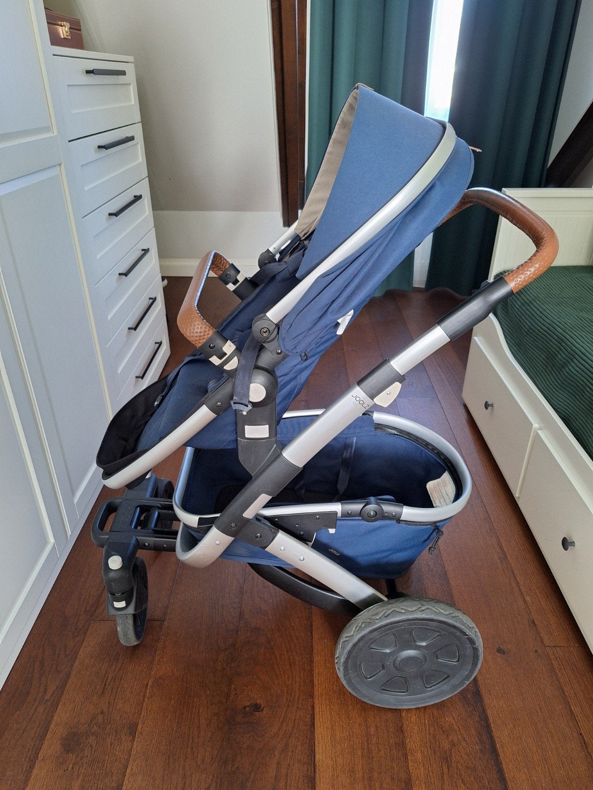 Foto 5 van Joolz Geo 2 Marine blauw met uitbreidingsset voor 2de kindje