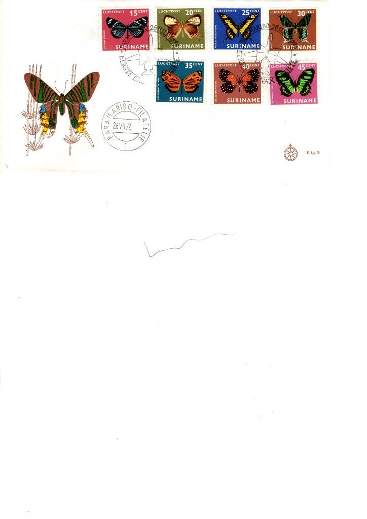 Foto 8 van FDC Suriname (32 stuks)