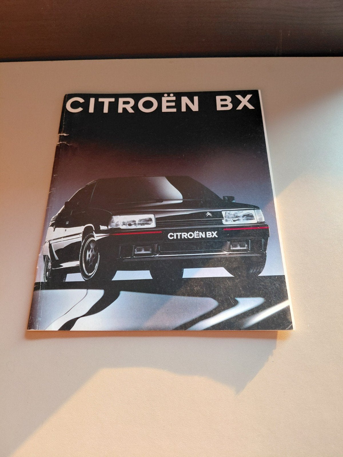 Citroën BX brochure - Klassieke auto reclame, Ophalen of Verzenden, Zo goed als nieuw, Citroën, Citroën