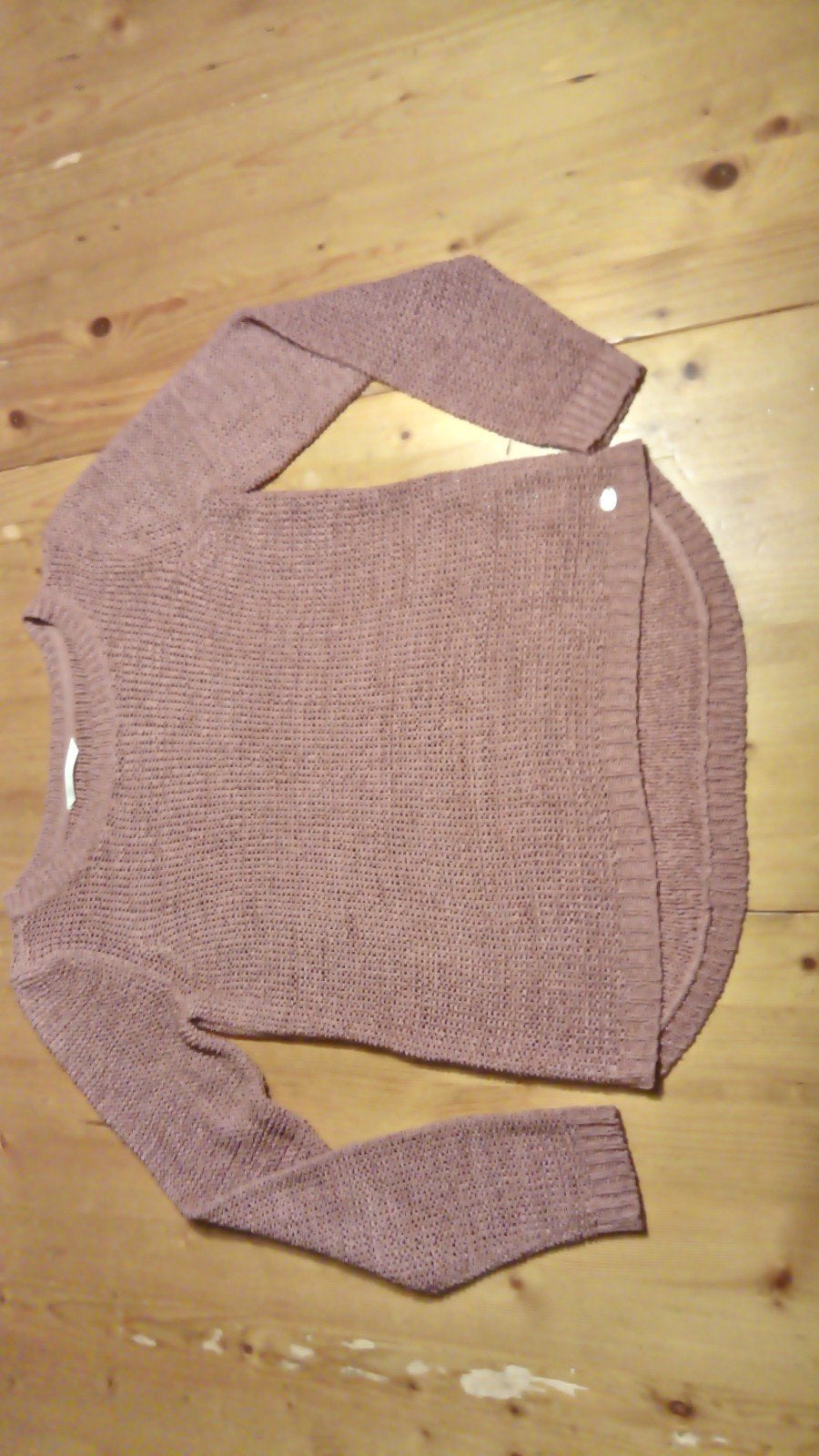 Mooie katoenen oud roze trui Only maat S, Ophalen of Verzenden, Gedragen, Maat 36 (S), Roze