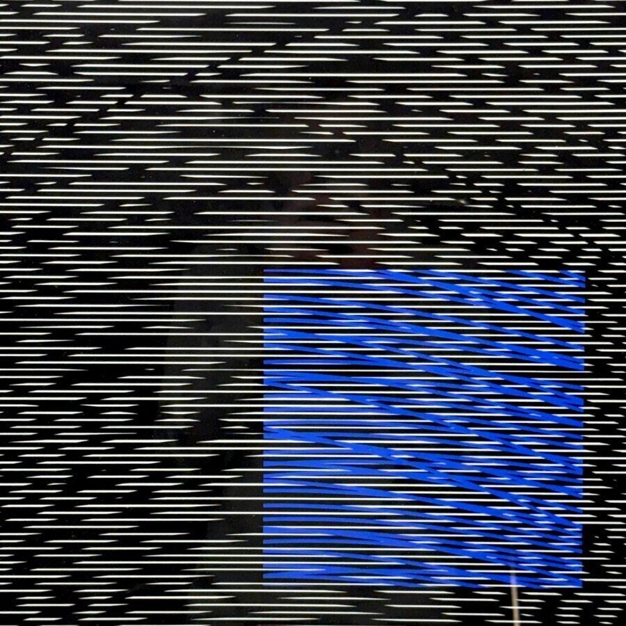 Jesús Rafael Soto (1923-2005) - zeefdruk, Antiek en Kunst, Ophalen of Verzenden