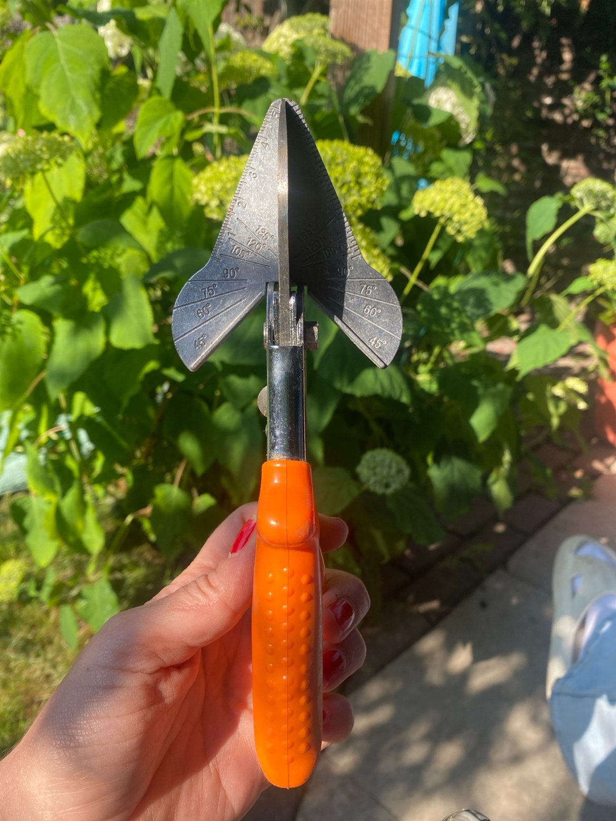 Plintenknipper / verstekschaar voor tuin en hobby, Ophalen of Verzenden, Gebruikt, Overige soorten