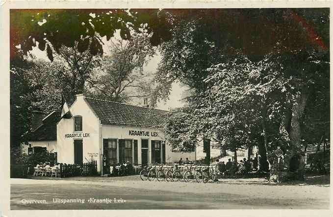 301-089-041 Overveen Uitspanning Kraantje Lek, Ophalen of Verzenden, Voor 1920, Noord-Holland