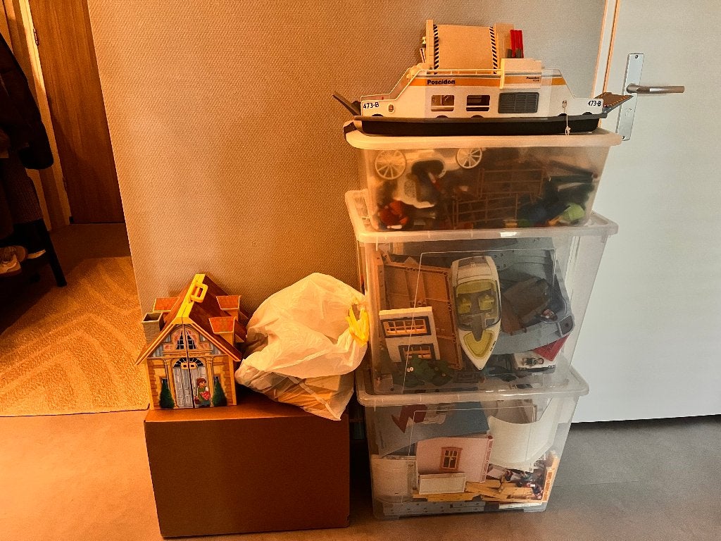 Grote verzameling Playmobil, Ophalen, Gebruikt, Losse onderdelen