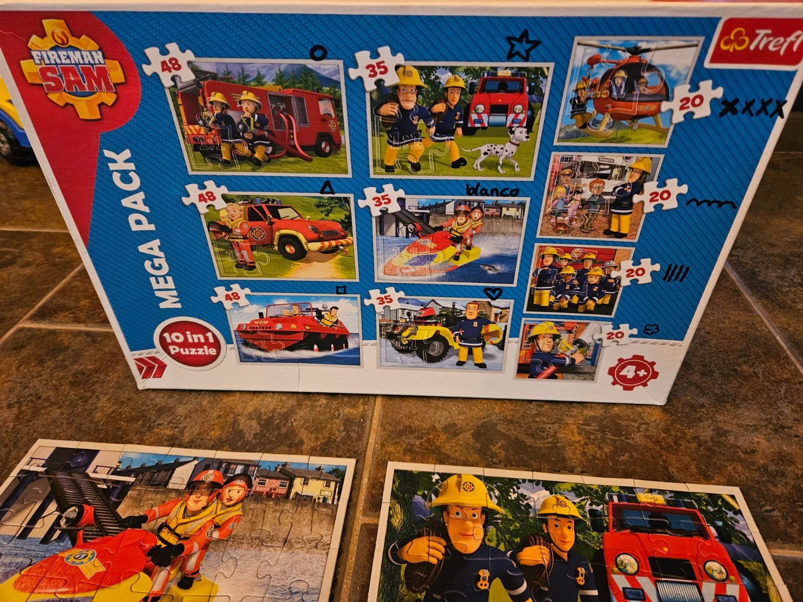 Brandweerman Sam puzzel, Ophalen of Verzenden, 10 tot 50 stukjes, Zo goed als nieuw, 4 tot 6 jaar