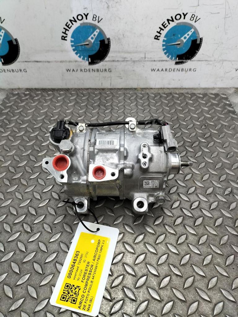 SUBARU FORESTER AIRCO COMPRESSOR / AIRCOPOMP 4472509910 2024, Ophalen of Verzenden, Gebruikt, Stiba lid