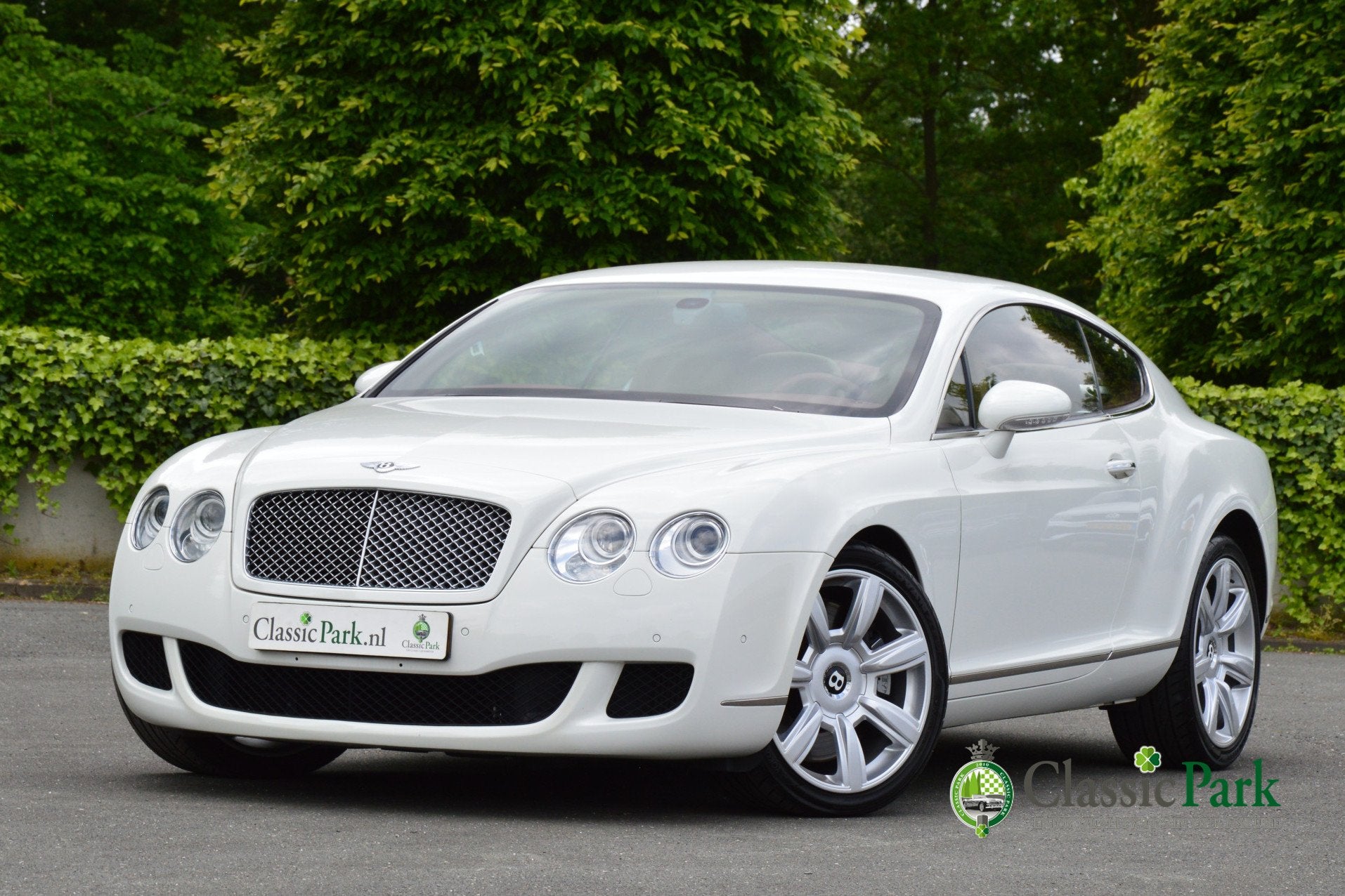 Bentley Continental GT 6.0 W12 (bj 2008, automaat), Auto's, Automaat, Beige, 12 cilinders, Wit