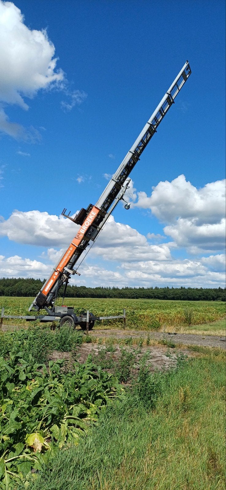 verhuislift lift bouwlift, Ophalen