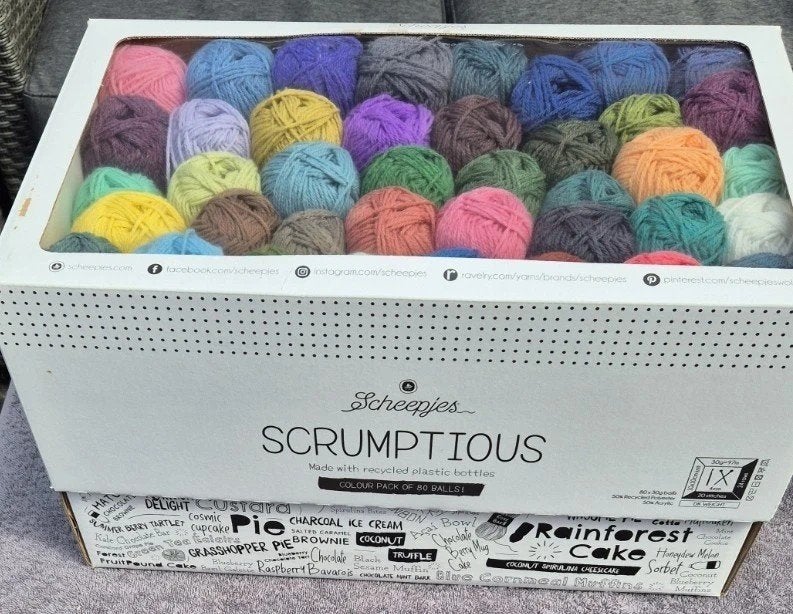 Scheepjes Scrumptious colour pack, Ophalen of Verzenden, Nieuw, Breien of Haken, Wol of Garen