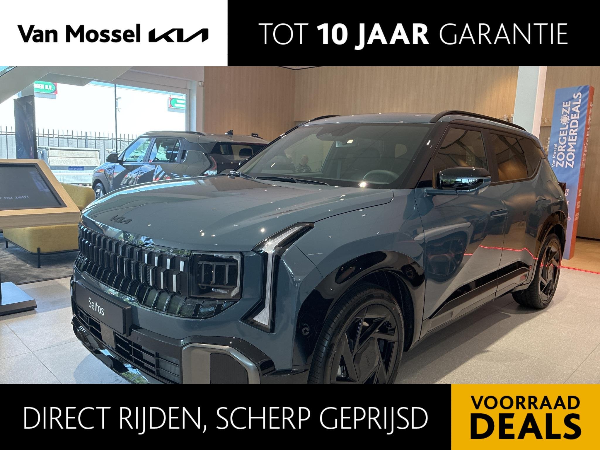 Kia Seltos 1.6 T-GDi Demo Edition Automaat | Leder | Stoelve