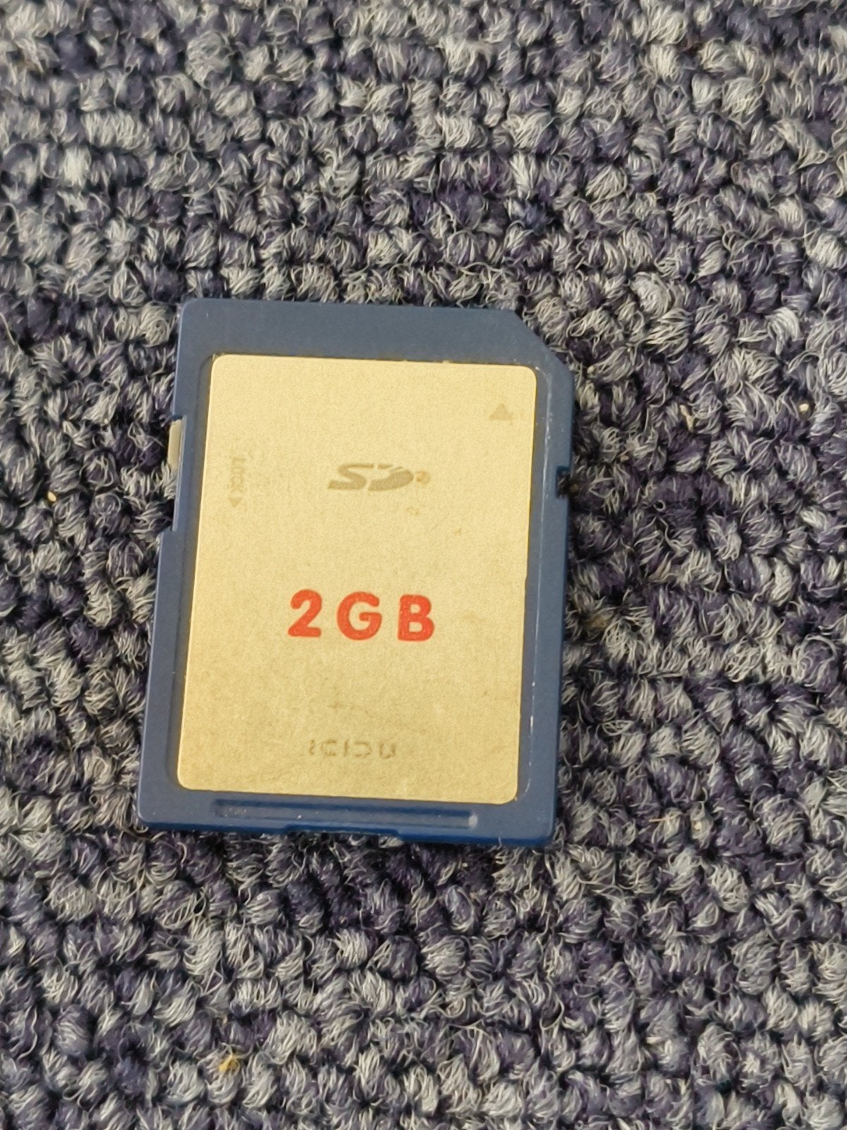 SD Geheugenkaartje 2GB, SD, Gebruikt, 2 GB, Fotocamera