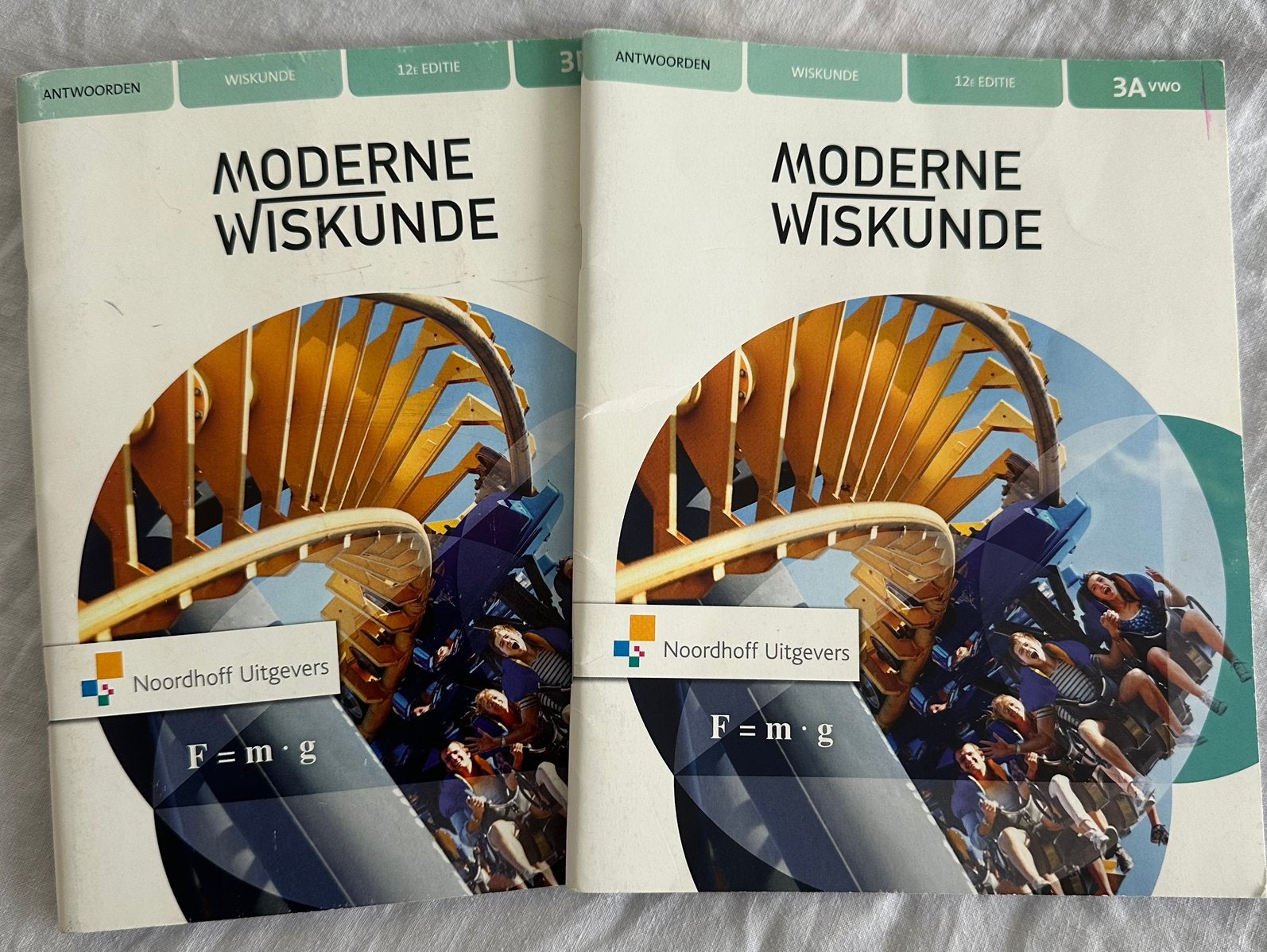 Moderne wiskunde 3 VWO, Ophalen of Verzenden, Zo goed als nieuw, VWO