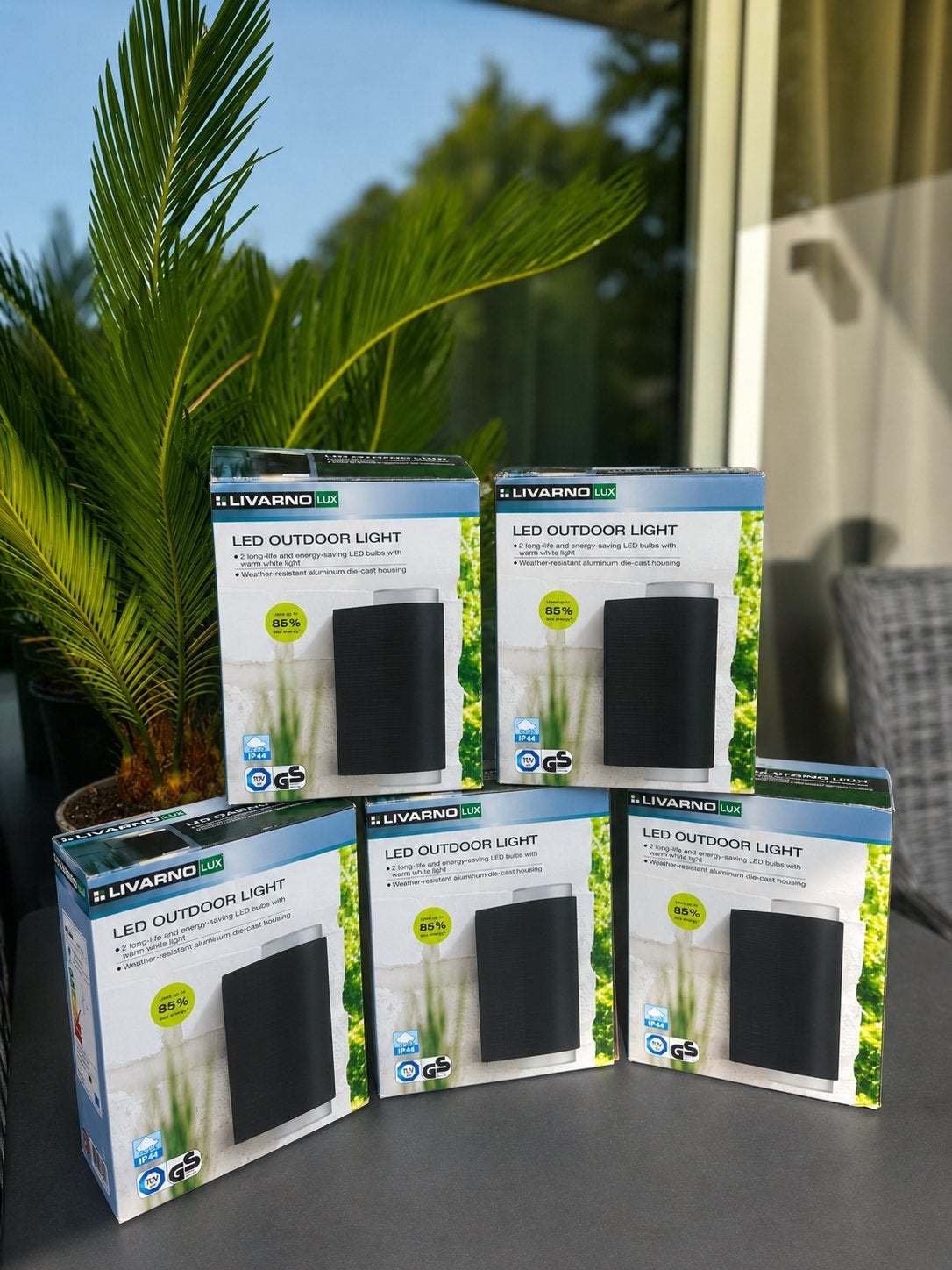 Buitenlampen 5 stuks!, Ophalen, Minder dan 50 watt, Wandlamp, Netvoeding