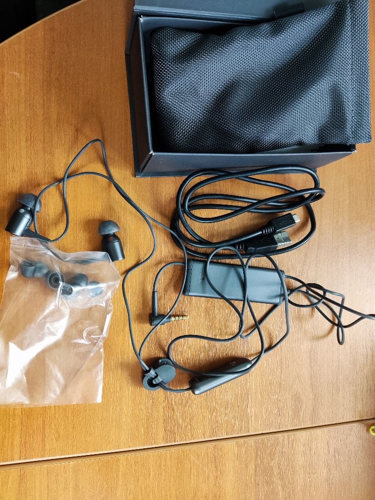 Sony MDR-EX750NA In-Ear Oordopjes Actieve Noise Cancelling, Microfoon, Zwart, In gehoorgang (in-ear), Ophalen of Verzenden