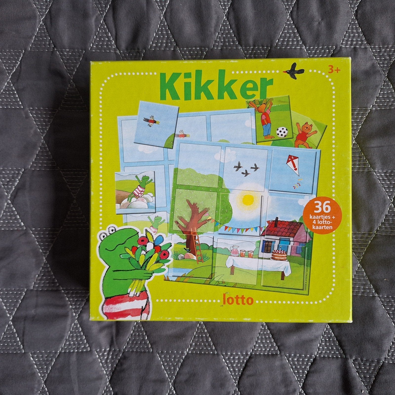 Kikker Lotto spel, Ophalen of Verzenden, Zo goed als nieuw, Totum