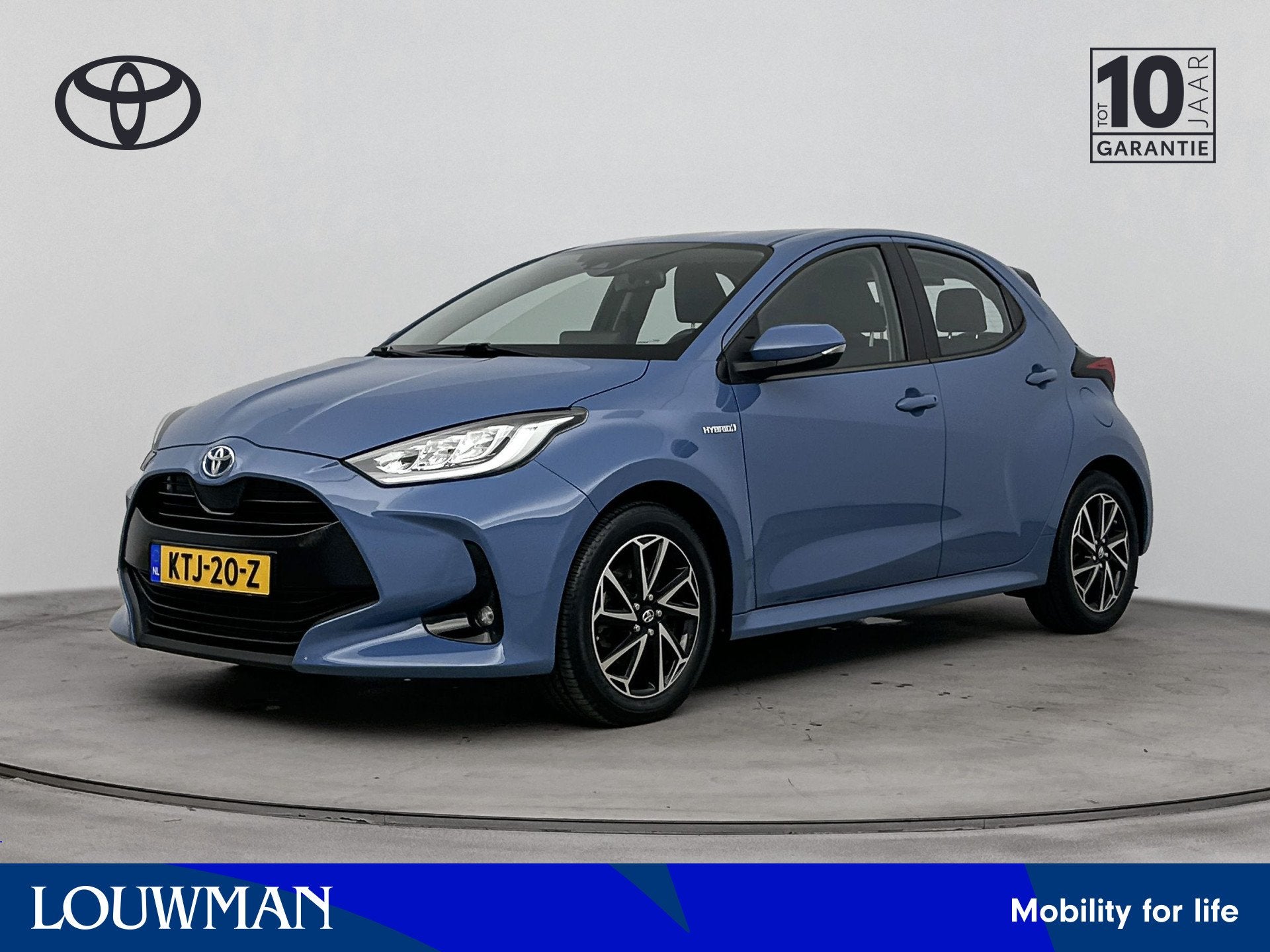 Toyota Yaris 1.5 Hybrid 115 Dynamic Navi | Stoelverwarming |, Auto's, 12 maanden, Gebruikt, Blauw, 1490 cc