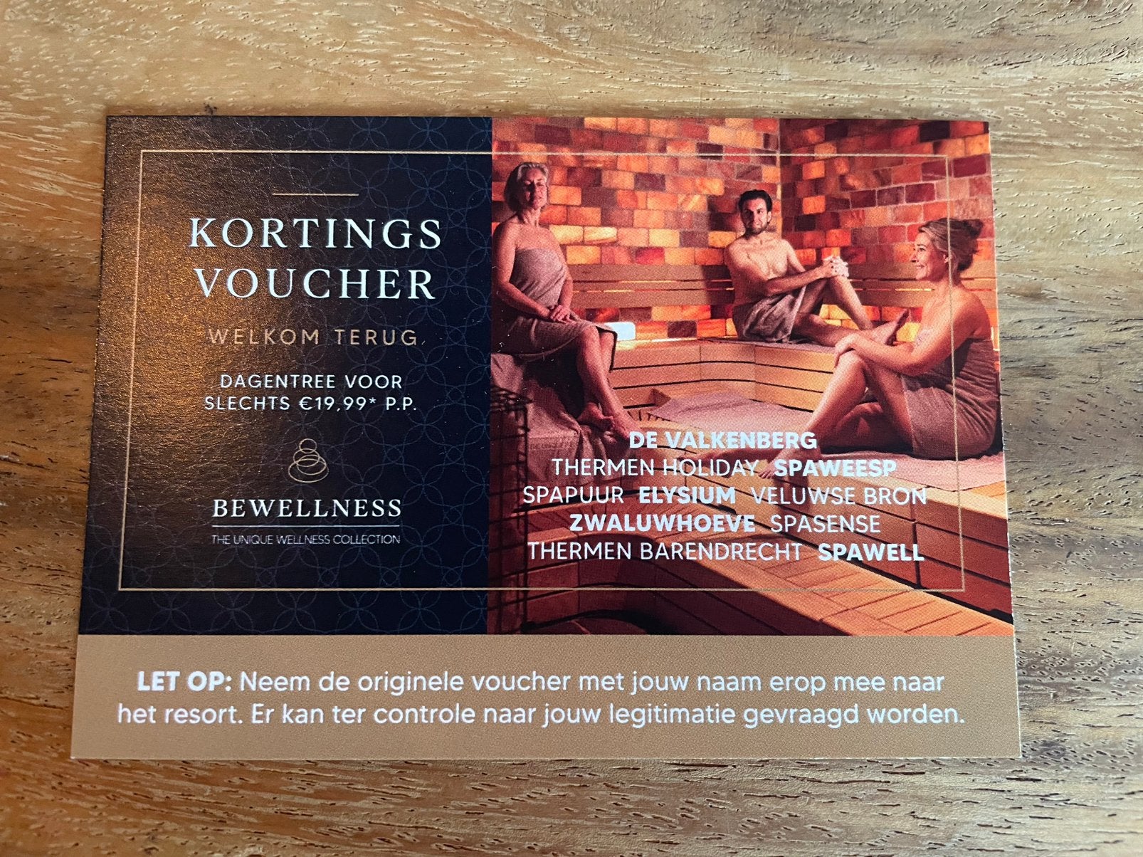 Korting Bewellness bijv veluwse bron zwaluwhoeve spawell, Twee personen