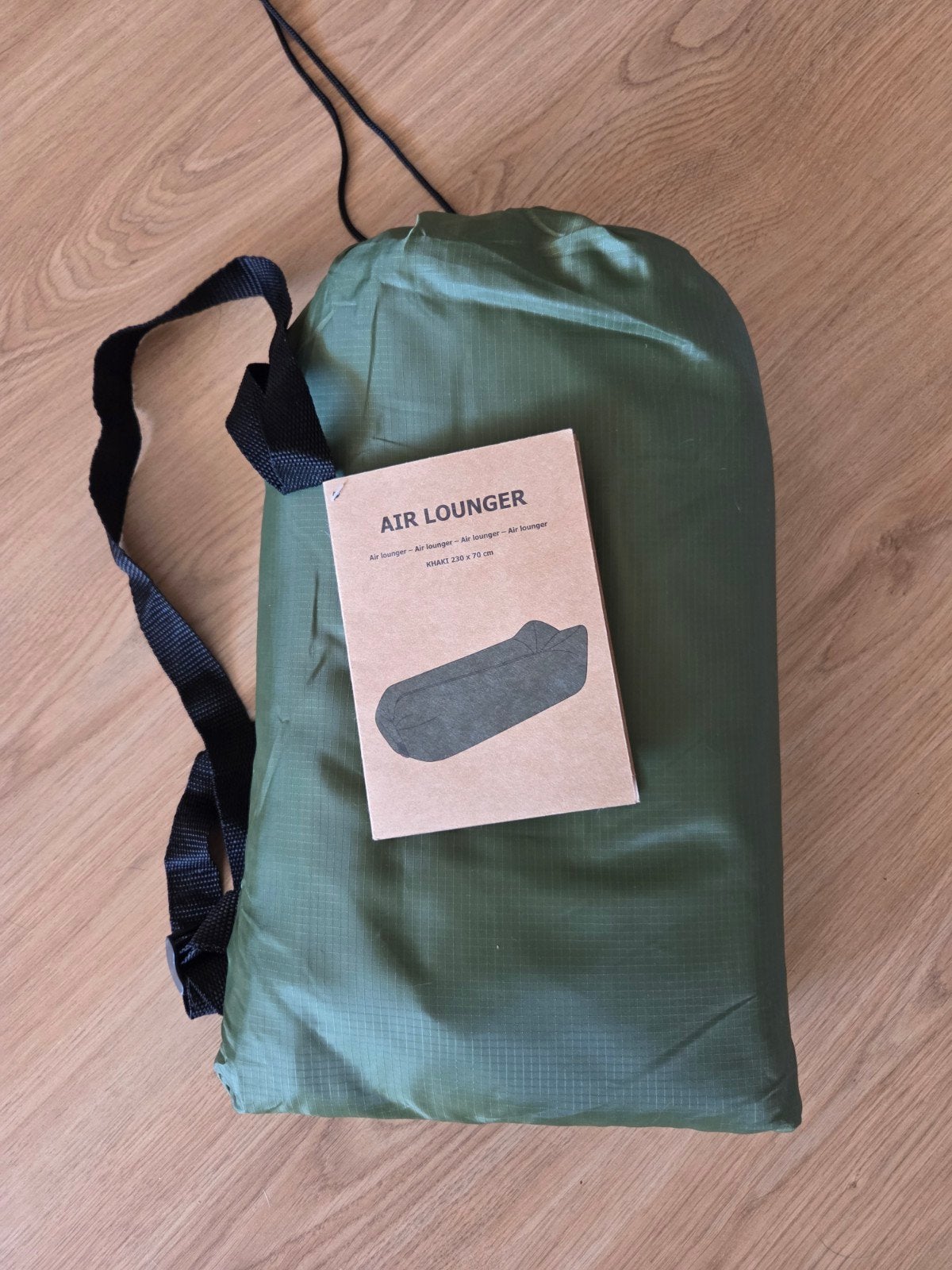 Nieuwe Air Lounger - groen 230 x 70 cm, Ophalen of Verzenden, Nieuw