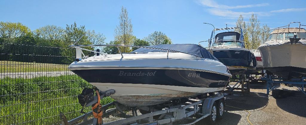 Wellcraft Excel 21 SL - met dubbelassige trailer!, Watersport en Boten, Motorboten en Motorjachten, Ophalen, Gebruikt, 6 tot 9 meter