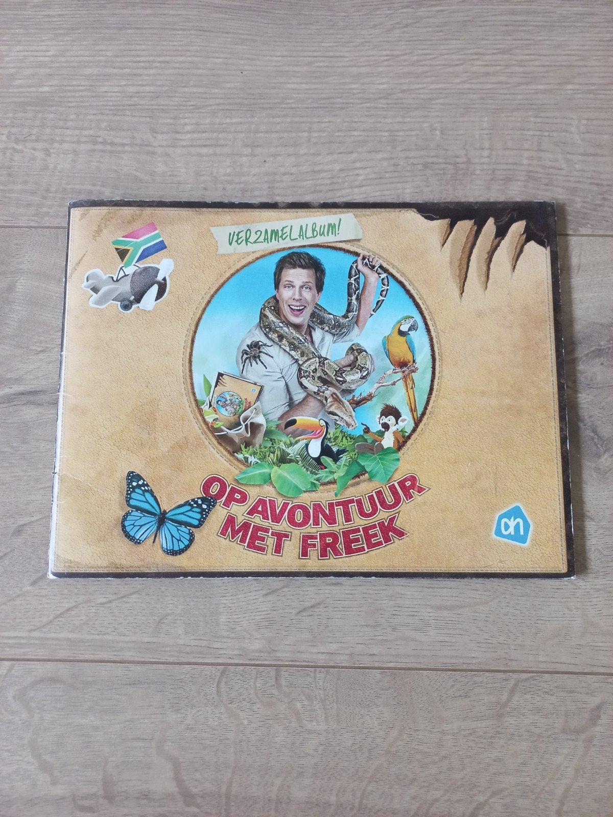 Verzamelalbum Op Avontuur met Freek - Albert Heijn, Verzamelen, Supermarktacties, Albert Heijn, Ophalen of Verzenden